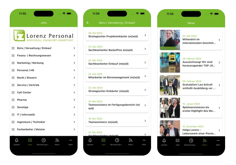 Neu: LZ go! Dein Update. MitarbeiterApp & Karriereguide